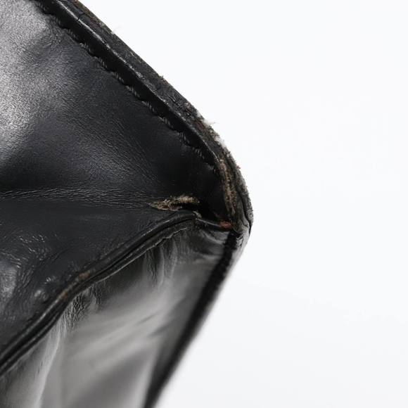 LOUIS VUITTON Epi Pochette Homme Clutch Bag Black Noir M52522 LV Auth 90085 - Picture 9 of 16